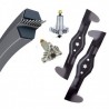 Kit pour AYP/Husqvarna 92 cm. Courroie+ 2 paliers+ 2 lames