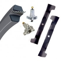 Kit pour AYP 97 cm. Courroie+ 2 paliers+ 2 lames