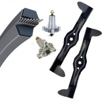 Kit pour AYP 107 cm. Courroie+ 2 paliers+ 2 lames