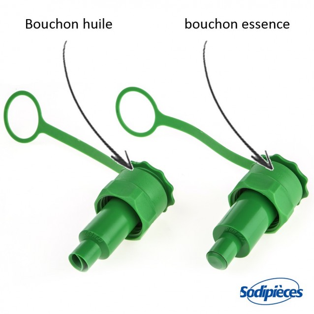 Lot de 2 becs verseurs pour bidon double