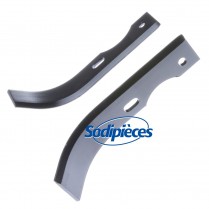 Outils de fraises type bineur large universel . L : 210 mm