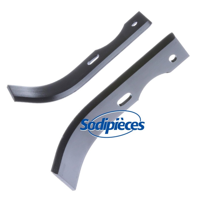 Outils de fraises type bineur large universel . L : 210 mm