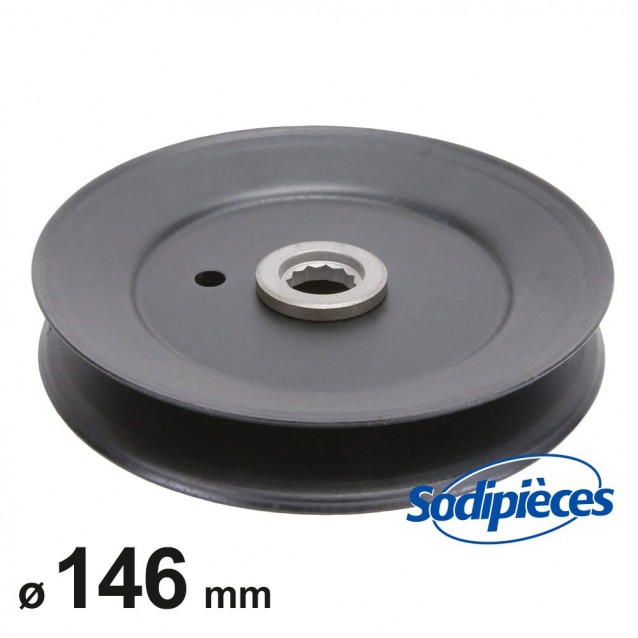 Poulie Ø 146 mm. Larg. 25,4 mm
