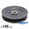 Poulie Ø 146 mm. Larg. 25,4 mm
