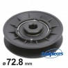 Poulie tendeur pour Stiga. Remplace N° origine 1134-9027-01, 1134-9027-02
