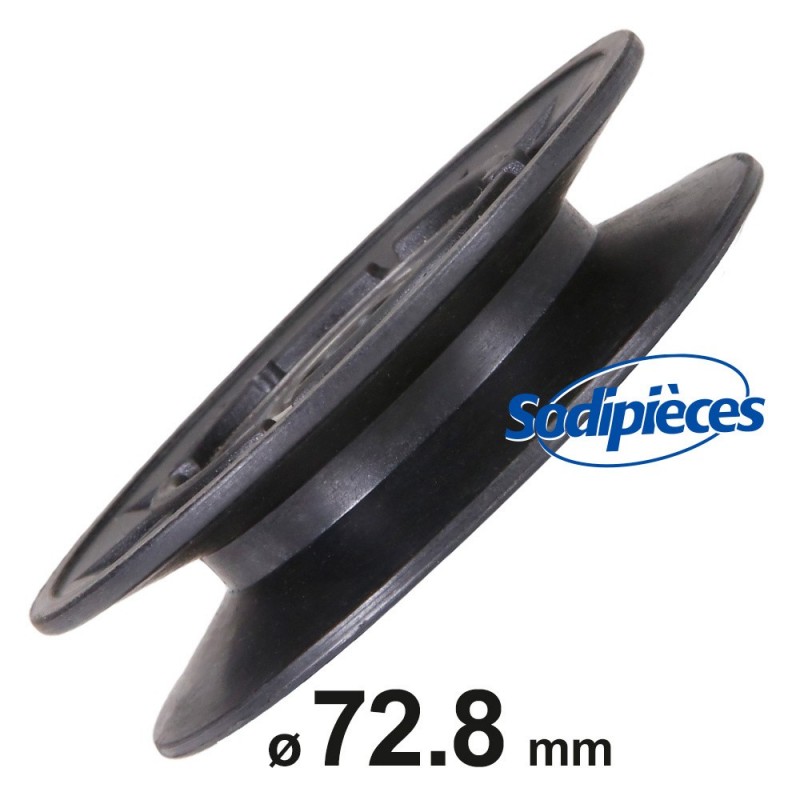 Poulie tendeur pour Stiga. Remplace N° origine 1134-9027-01, 1134-9027-02