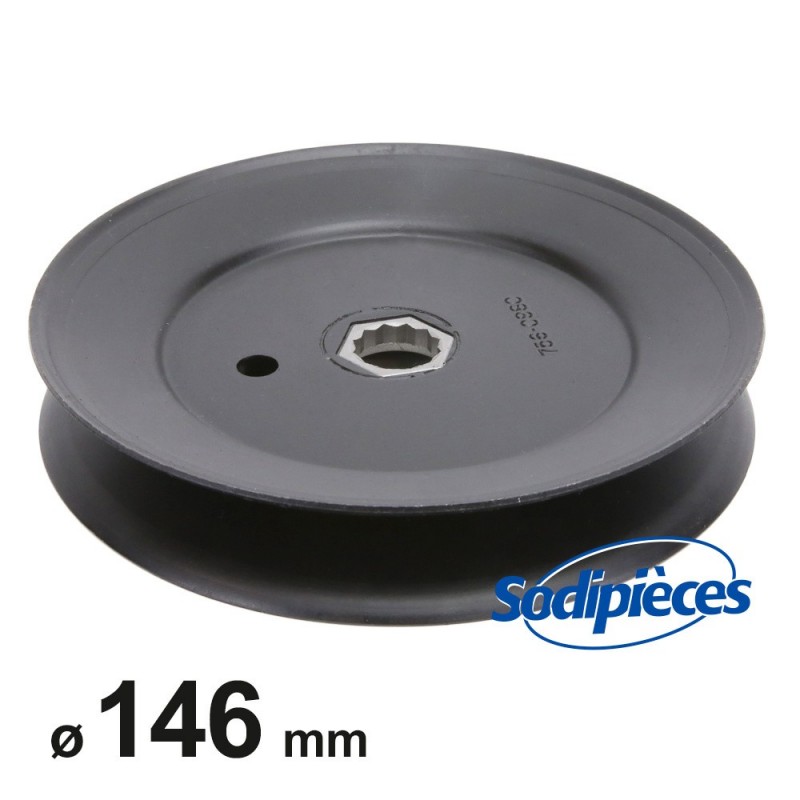 Poulie étoilé 12 dents pour MTD modèle 600. Remplace N° Origine 756-0980, 956-0980