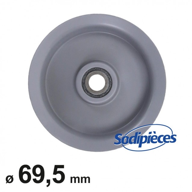 Poulie Composite à Gorge Plate