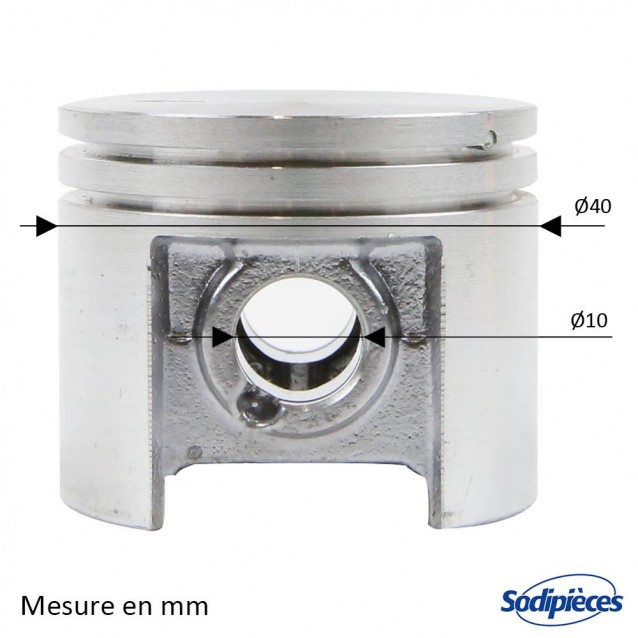 Cylindre piston pour Stihl 021, MS210. Ø 40 mm