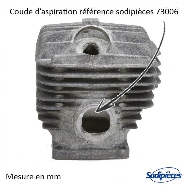 Cylindre piston tronçonneuse Stihl 046-MS460 Ø 52mm Cylindre piston tronçonneuse Stihl 046-MS460 Ø 52mm