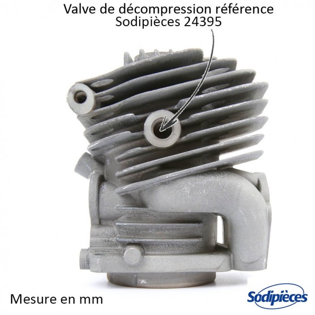 Cylindre piston découpeuse Husqvarna/Partner K750  et K760  Ø 51 mm