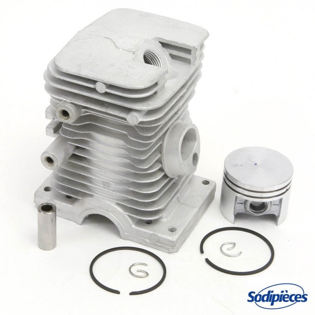 Cylindre piston tronçonneuse Stihl 018/MS180 Ø 38 mm Cylindre piston tronçonneuse Stihl 018/MS180 Ø 38 mm