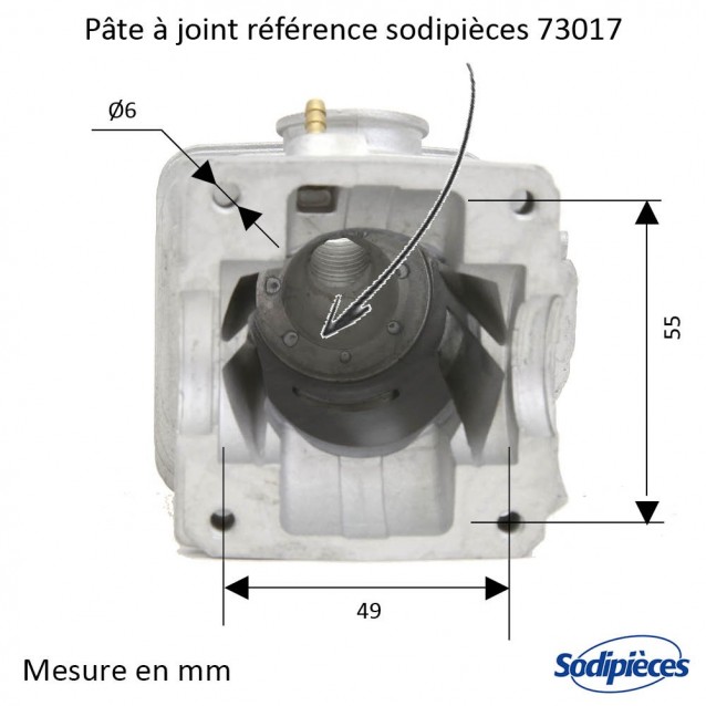 Piston moteur segments tronçonneuse 021 023 MS210 MS230 STIHL 40mm