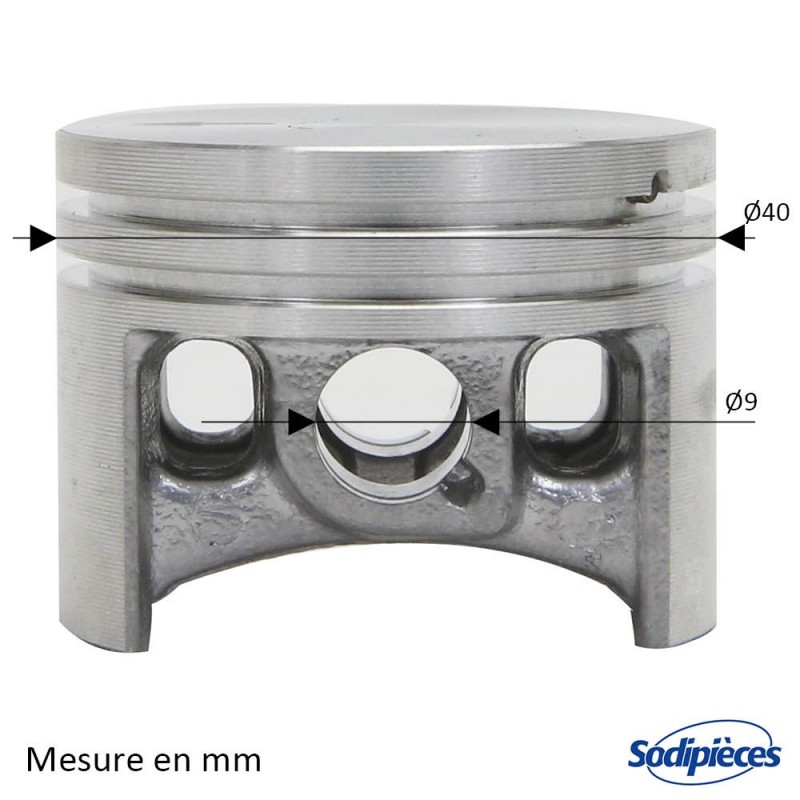 Cylindre pour tronçonneuse Stihl MS 200T, MS 200 Ø 40mm