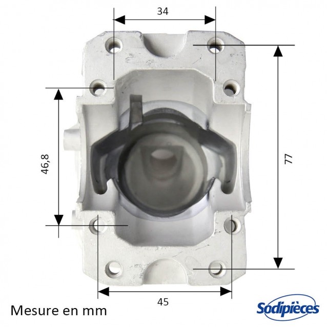 Cylindre tronçonneuse Husqvarna 137 Ø38 mm