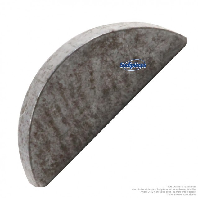 Clavette vilebrequin demi-lune pour tronçonneuse Stihl 1120 035 8500