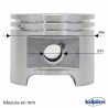 Cylindre piston tronçonneuse pour Stihl 029, MS290 Ø 46 mm N° 1127-020-1210