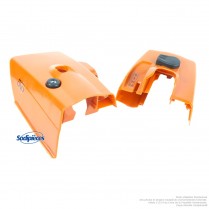 Capot carburateur-cylindre pour tronçonneuse Stihl 1121 140 1904