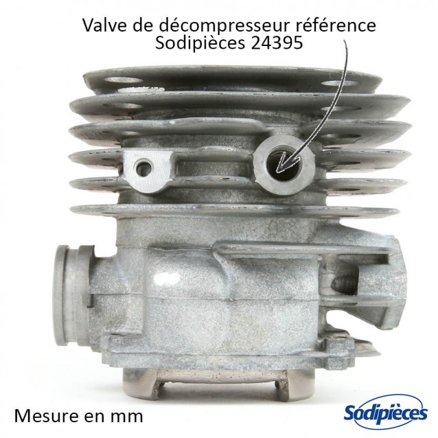 Cylindre piston pour Husqvarna 271, HS372, 372, 372XP, 362, avant 2007 jusqu'a fin 2007 Ø 50 mm
