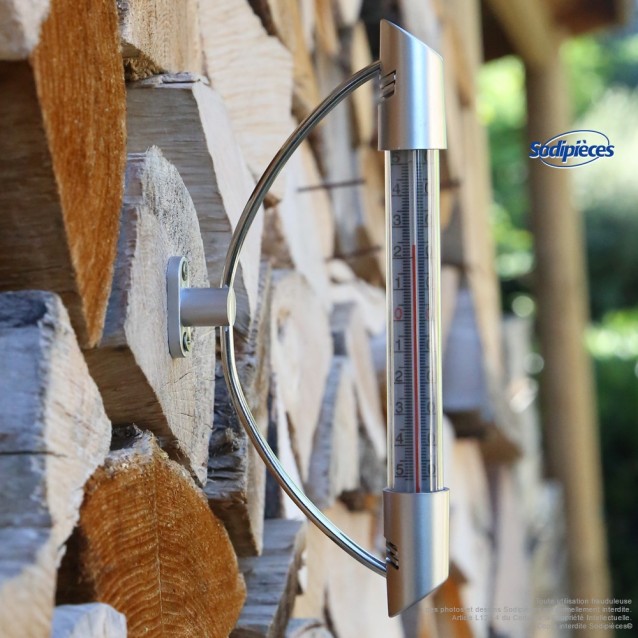 Thermomètre fenêtre Spear & Jackson type alu