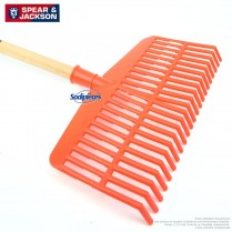 Balai à gazon scandinave Forges de Lavieu avec manche bois