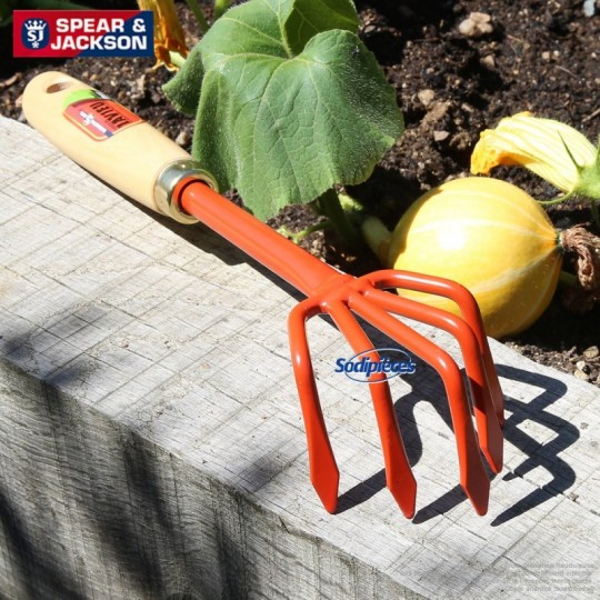 Griffe à fleurs Forges de Lavieu avec manche bois