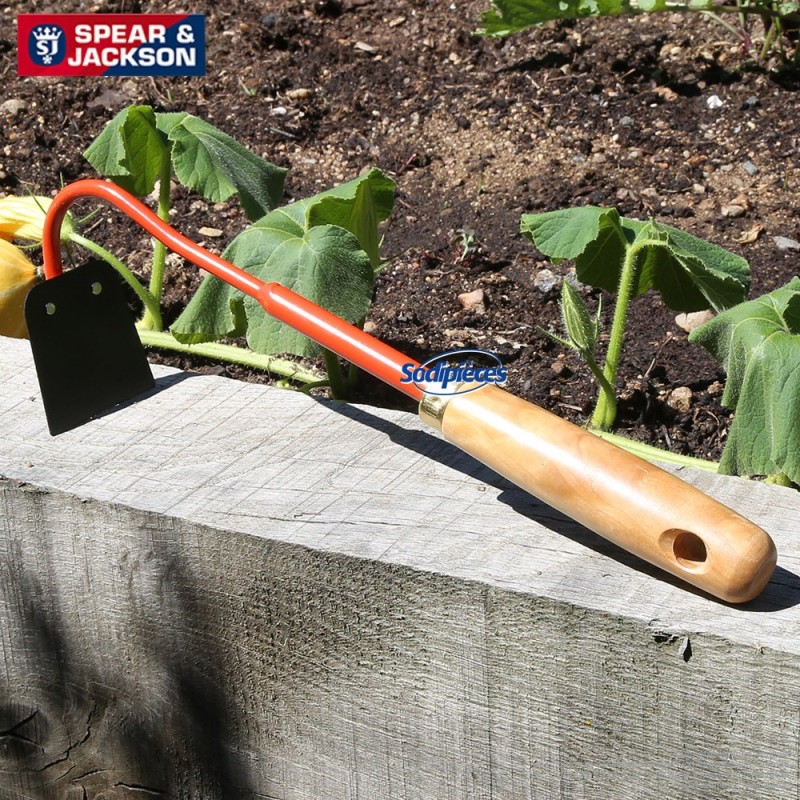 Binette longue à fleurs Forges de Lavieu avec manche bois