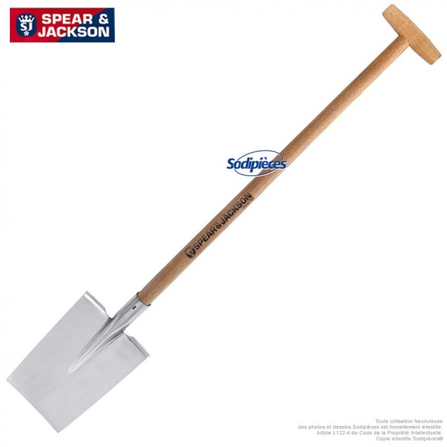 Louchet Spear & Jackson avec manche bequille