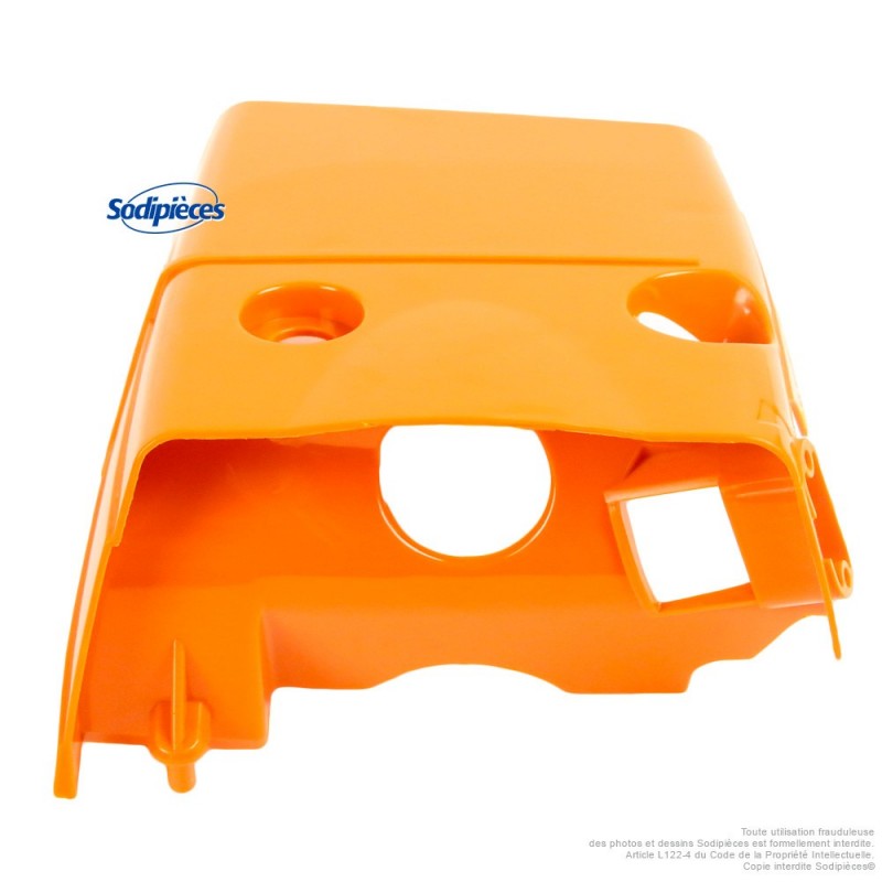 Couvercle carter, capot pour tronçonneuse Stihl 1135 140 1900, 1135 080 1602