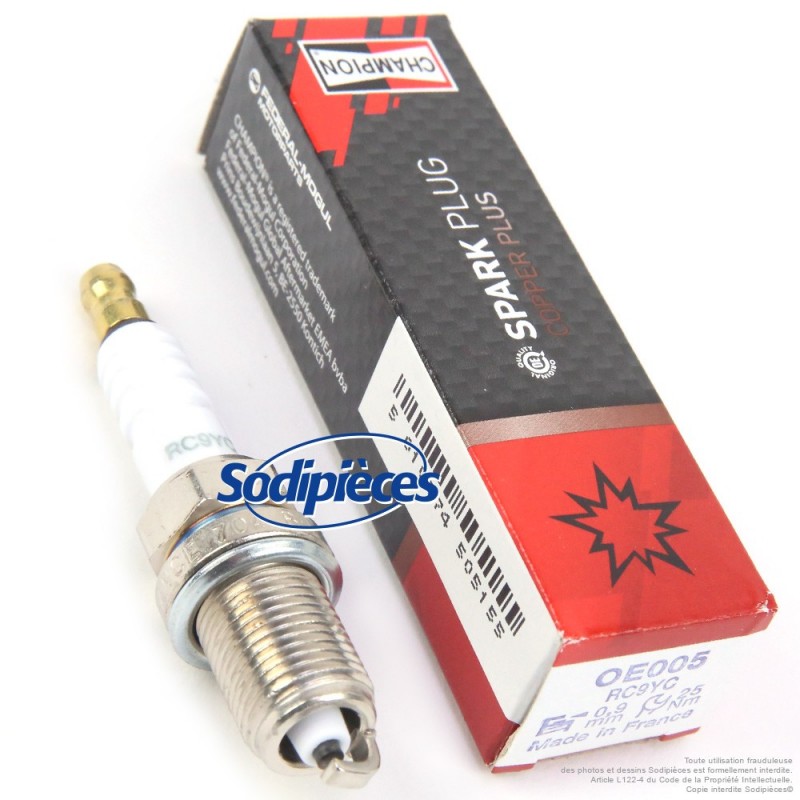 Bougie Champion OE005/T10 remplace RC9YC