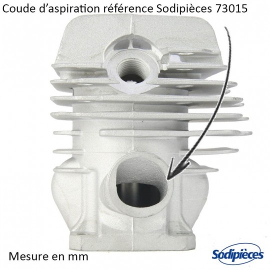 Cylindre piston tronçonneuse Stihl 026-MS260-260C Ø 44mm