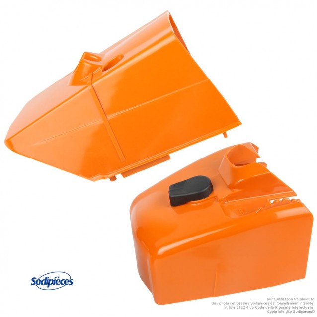 Capot cylindre, carburateur pour tronçonneuse Stihl 1125 140 1903 Capot cylindre, carburateur pour tronçonneuse Stihl 1125 140 1903