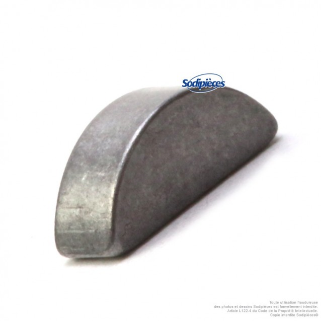 Clavette demi-lune vilebrequin pour tronçonneuse, découpeuse Stihl 9482 435 0390 Clavette demi-lune vilebrequin pour tronçonneuse, découpeuse Stihl 9482 435 0390