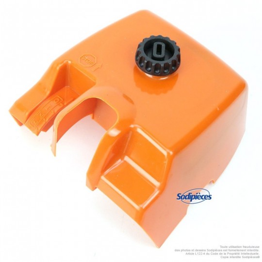 Capot carburateur, cylindre pour tronçonneuse Stihl 1128 080 1616, 1128 140 1001