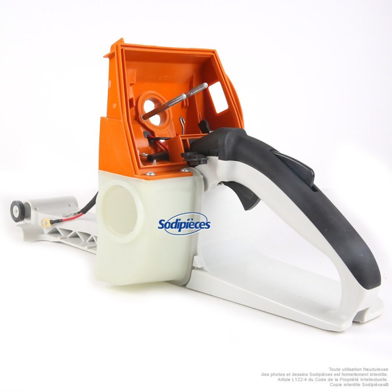 Carter réservoir + filtre à air pour Stihl 066, 064, MS640