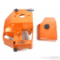 Capot carburateur pour tronçonneuse Stihl 1106 080 1600, 1106 084 0601