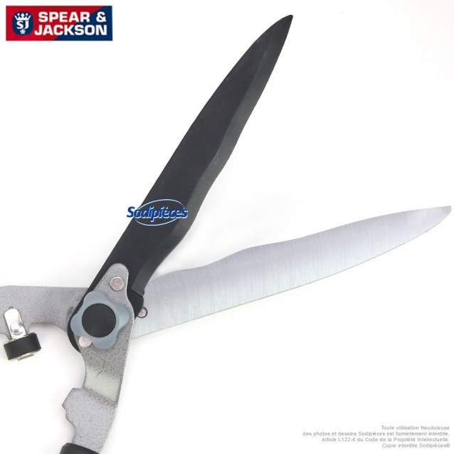 Cisaille à haie avec manche telescopique Spear & Jackson