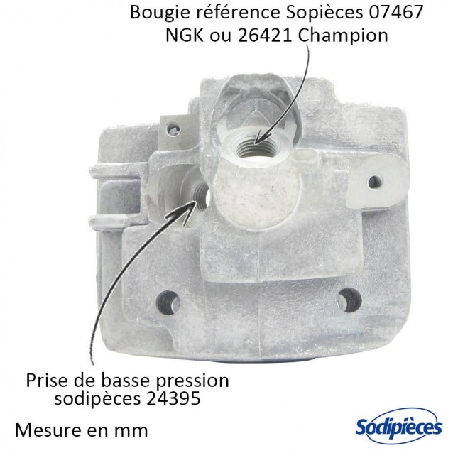 Cylindre piston tronçonneuse Stihl diam 50mm Cylindre piston tronçonneuse Stihl diam 50mm