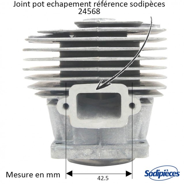 Cylindre piston tronçonneuse Stihl diam 50mm