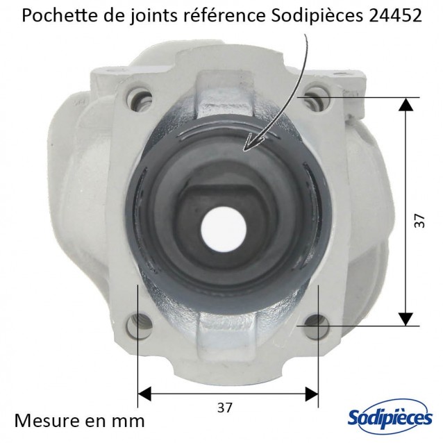 Cylindre piston tronçonneuse Stihl 041 Ø 44mm Cylindre piston tronçonneuse Stihl 041 Ø 44mm