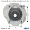 Cylindre piston tronçonneuse Stihl 041 Ø 44mm Cylindre piston tronçonneuse Stihl 041 Ø 44mm