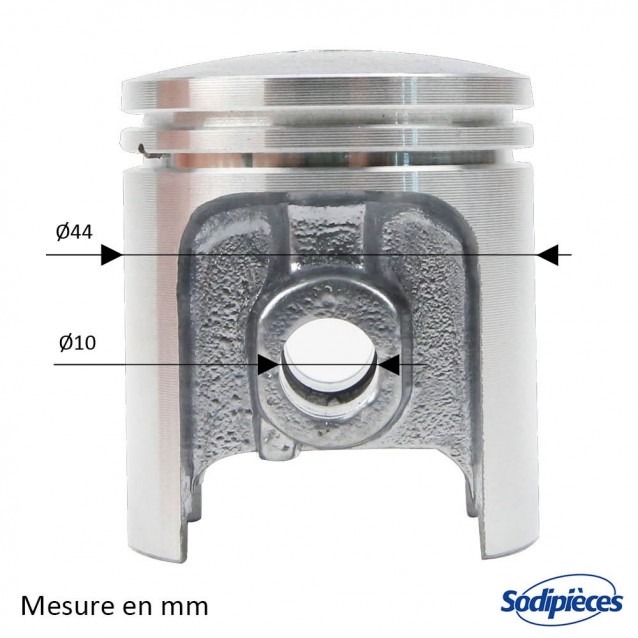 Cylindre piston tronçonneuse Stihl 041 Ø 44mm