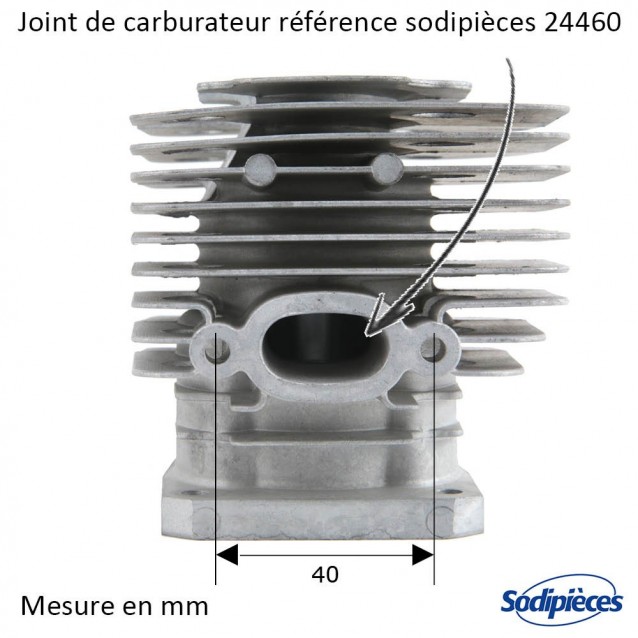 Cylindre piston pour tronçonneuse Stihl FS400