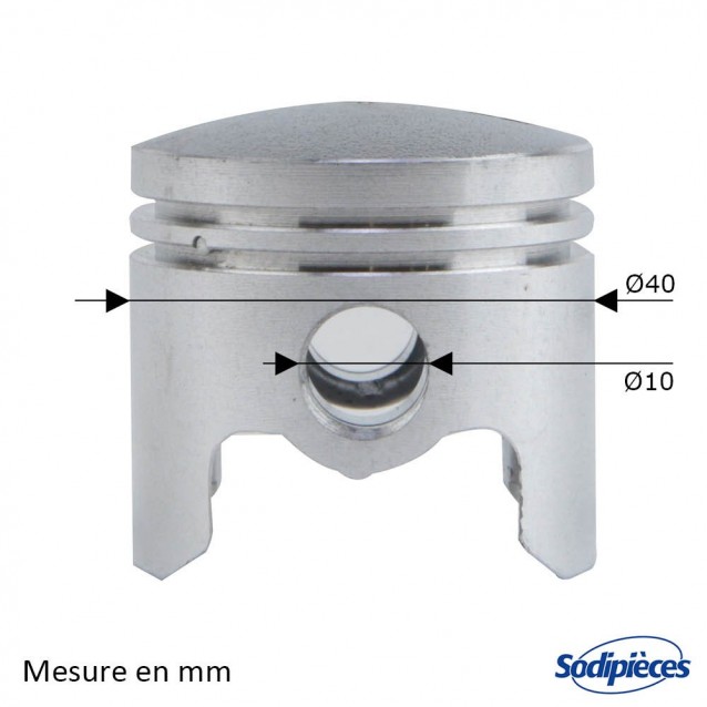 Cylindre piston pour tronçonneuse Stihl FS400