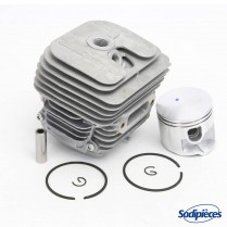 Cylindre piston tronçonneuse Husqvarna/Partner diam 51 mm