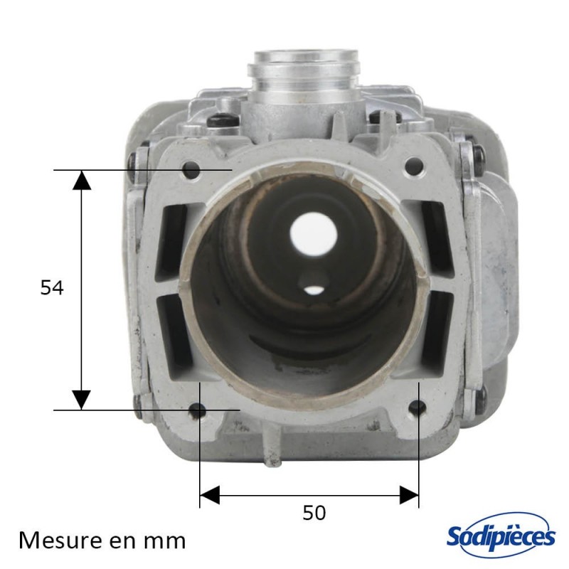 Cylindre piston tronçonneuse Husqvarna/Partner diam 51 mm