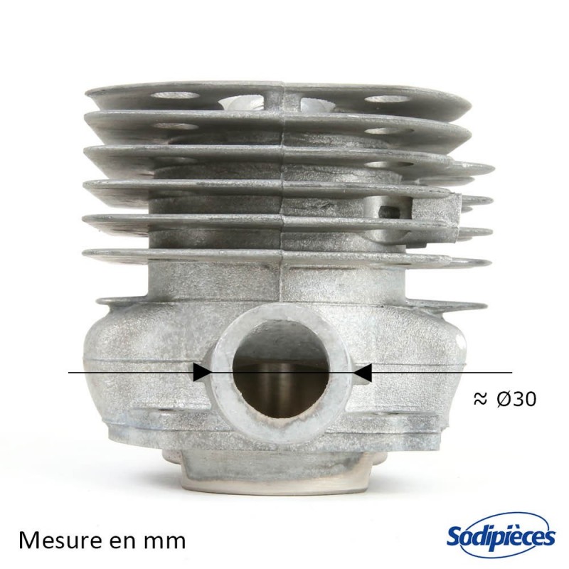 Cylindre piston pour Husqvarna 271, HS372, 372, 372XP, 362, avant 2007 jusqu'a fin 2007 Ø 50 mm