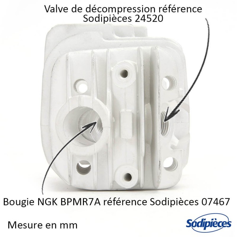 Cylindre piston tronçonneuse Stihl 026-MS260-260C Ø 44mm. Par 2