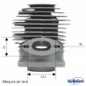 Cylindre pour tronçonneuse Mitsubishi TL33 Ø36 mm