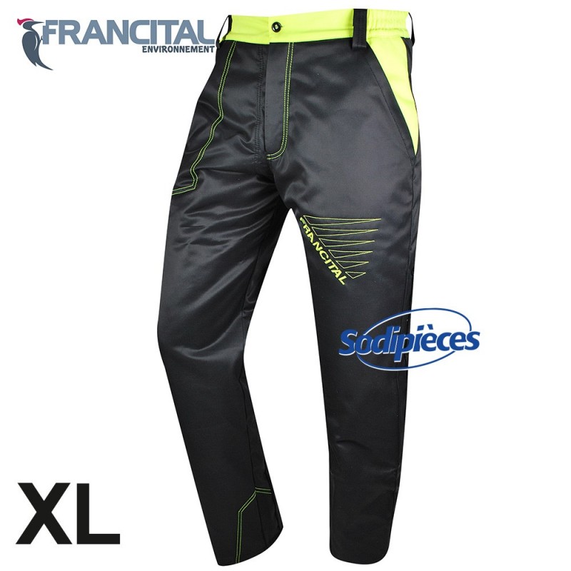 Pantalon anticoupure tronçonneuse. Francital. Taille XL